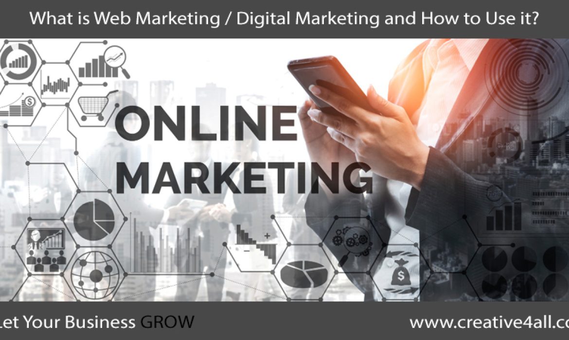 What Is Web Marketing / Digital Marketing And How To Use It?